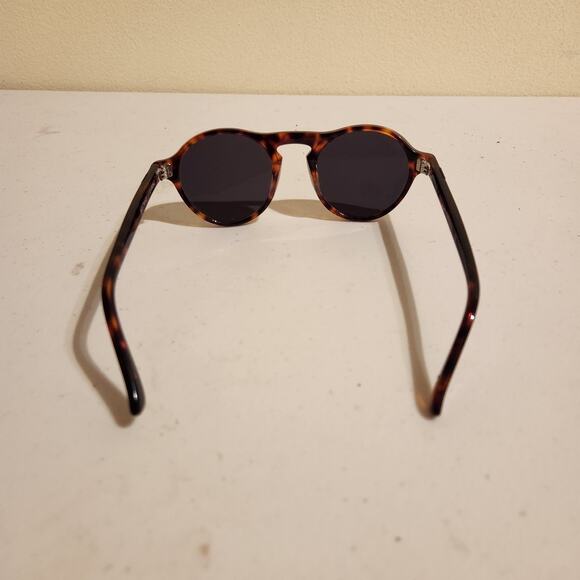 Westward Leaning Dyad 1.0 Womens Tortoise Shell Floating Bridge Sunglasses Brown main image 5
